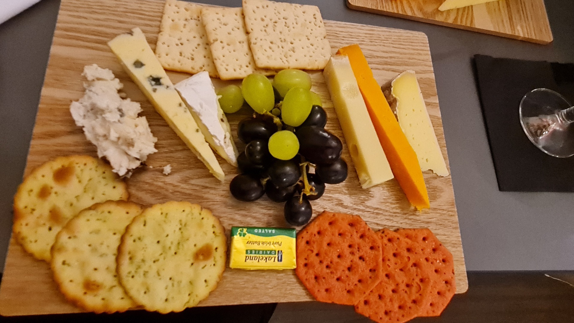 Gorgeous cheese selection